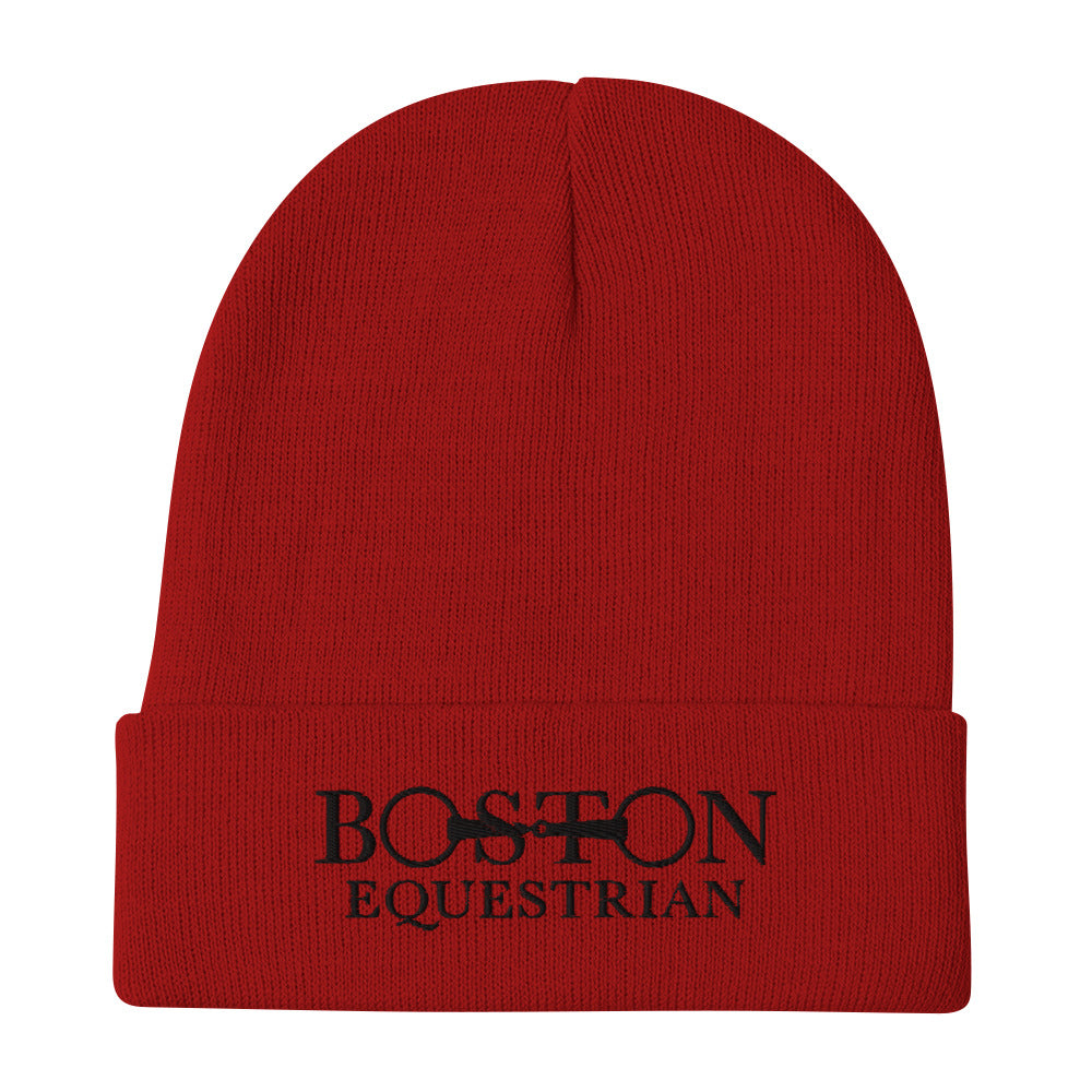 Embroidered Beanie Boston EQU