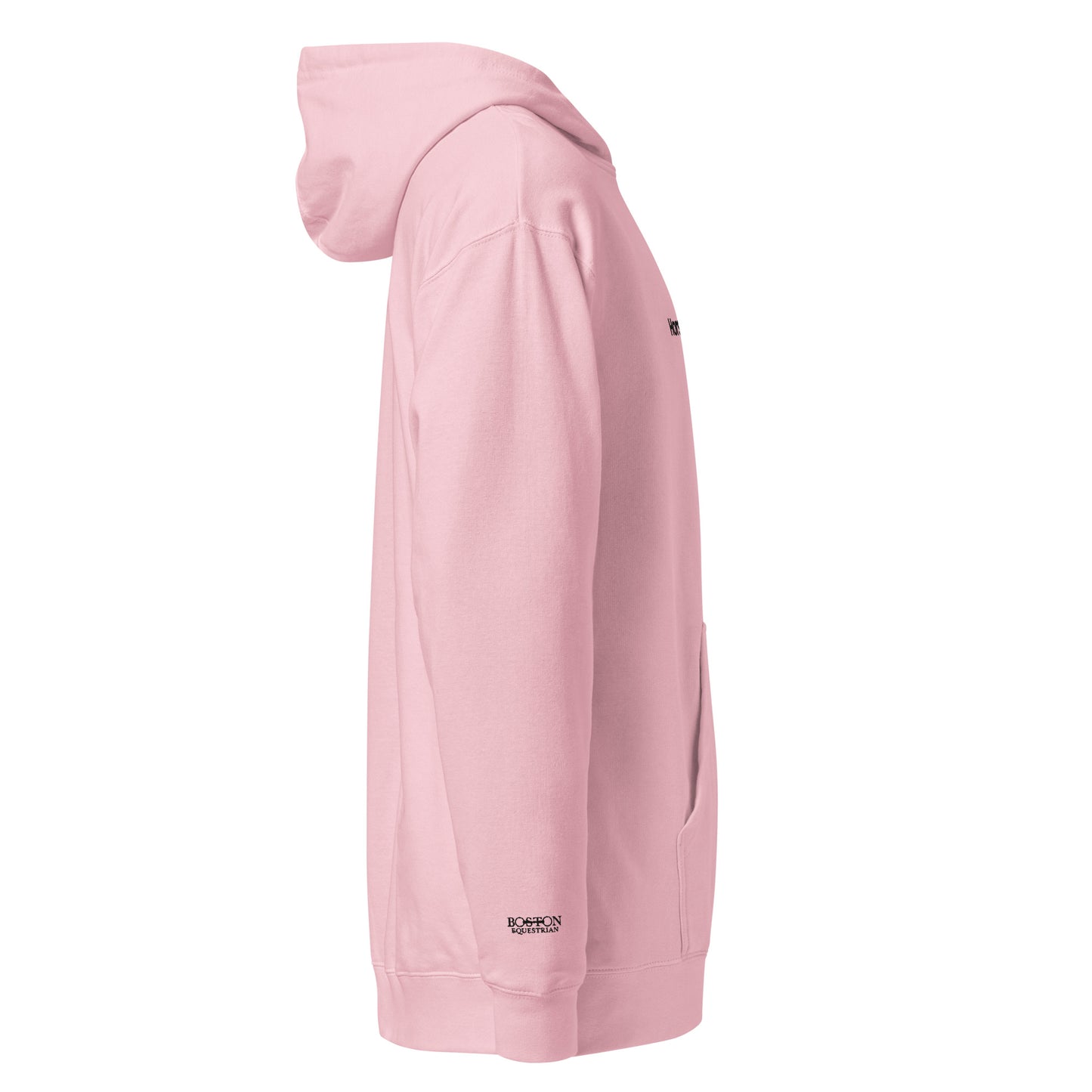 Horse Girl Era Hoodie Embroidered/Boston Equestrian Logo Sleeve