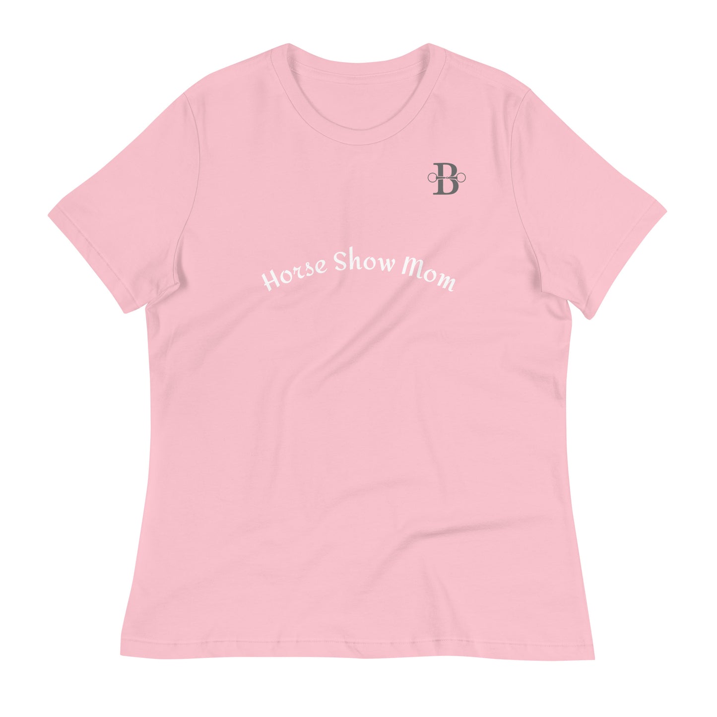 Horse Show Mom/Logo Relaxed T-Shirt