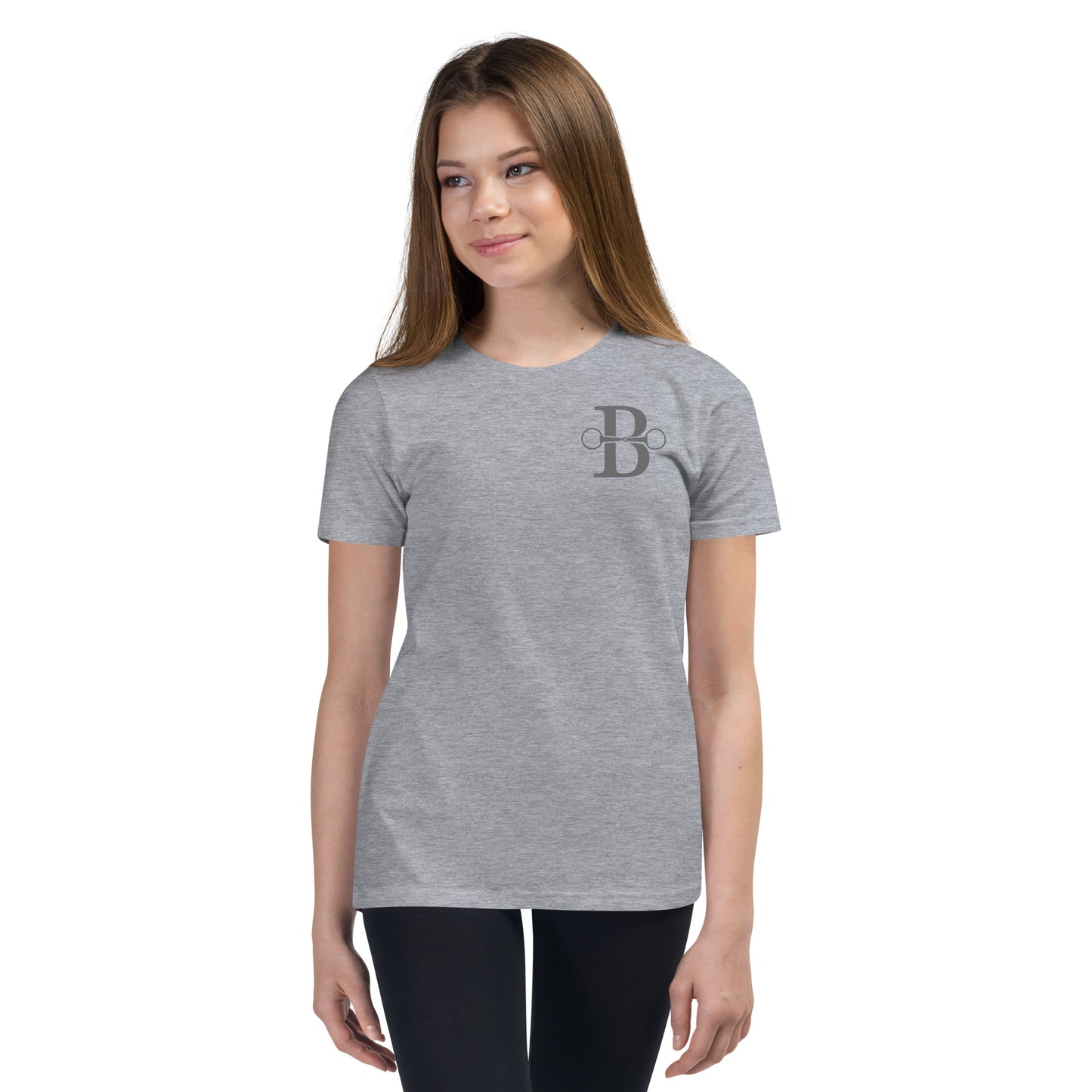 Front/Back Logo Youth Short Sleeve T-Shirt