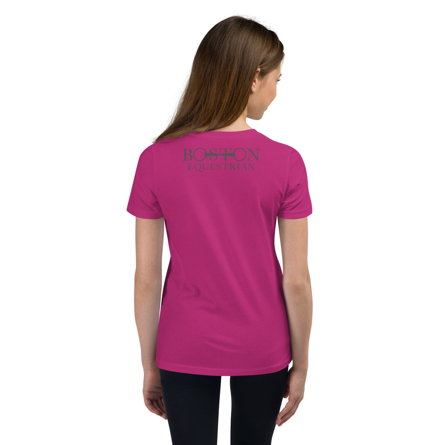 Front/Back Logo Youth Short Sleeve T-Shirt