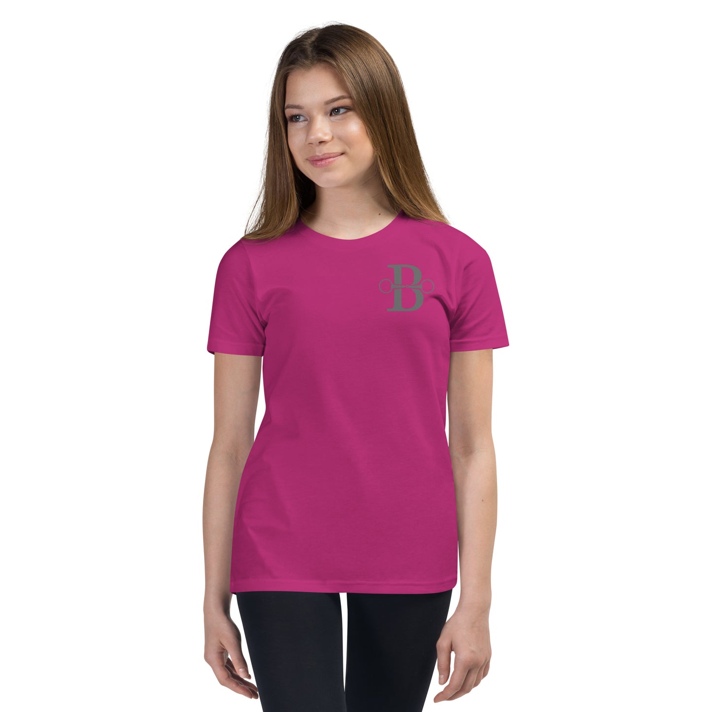 Front/Back Logo Youth Short Sleeve T-Shirt