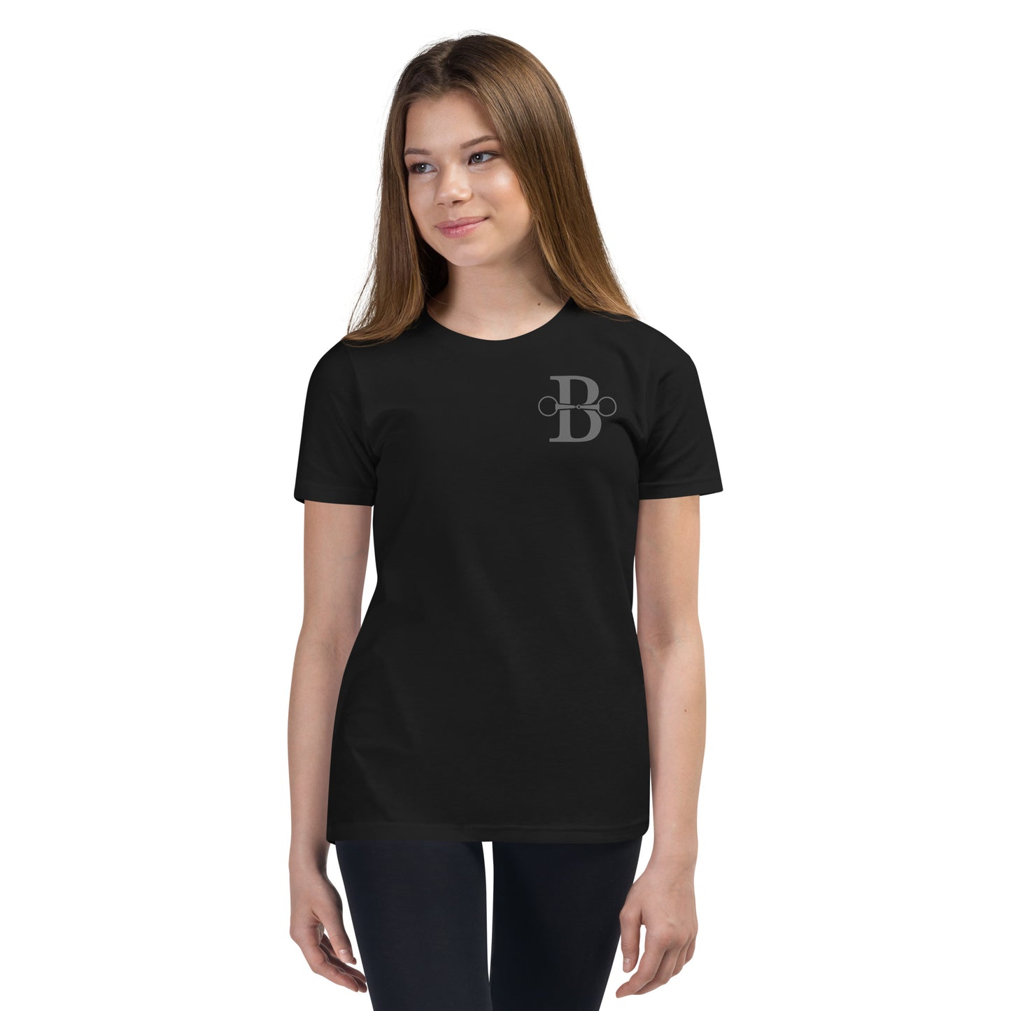 Front/Back Logo Youth Short Sleeve T-Shirt