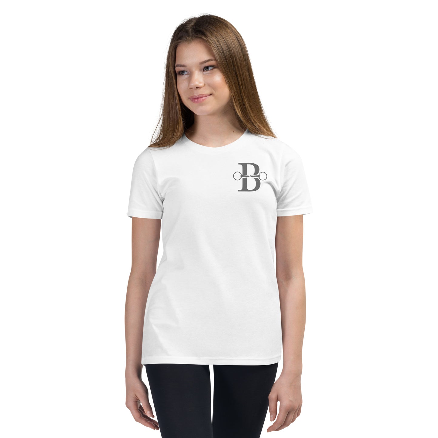 Front/Back Logo Youth Short Sleeve T-Shirt
