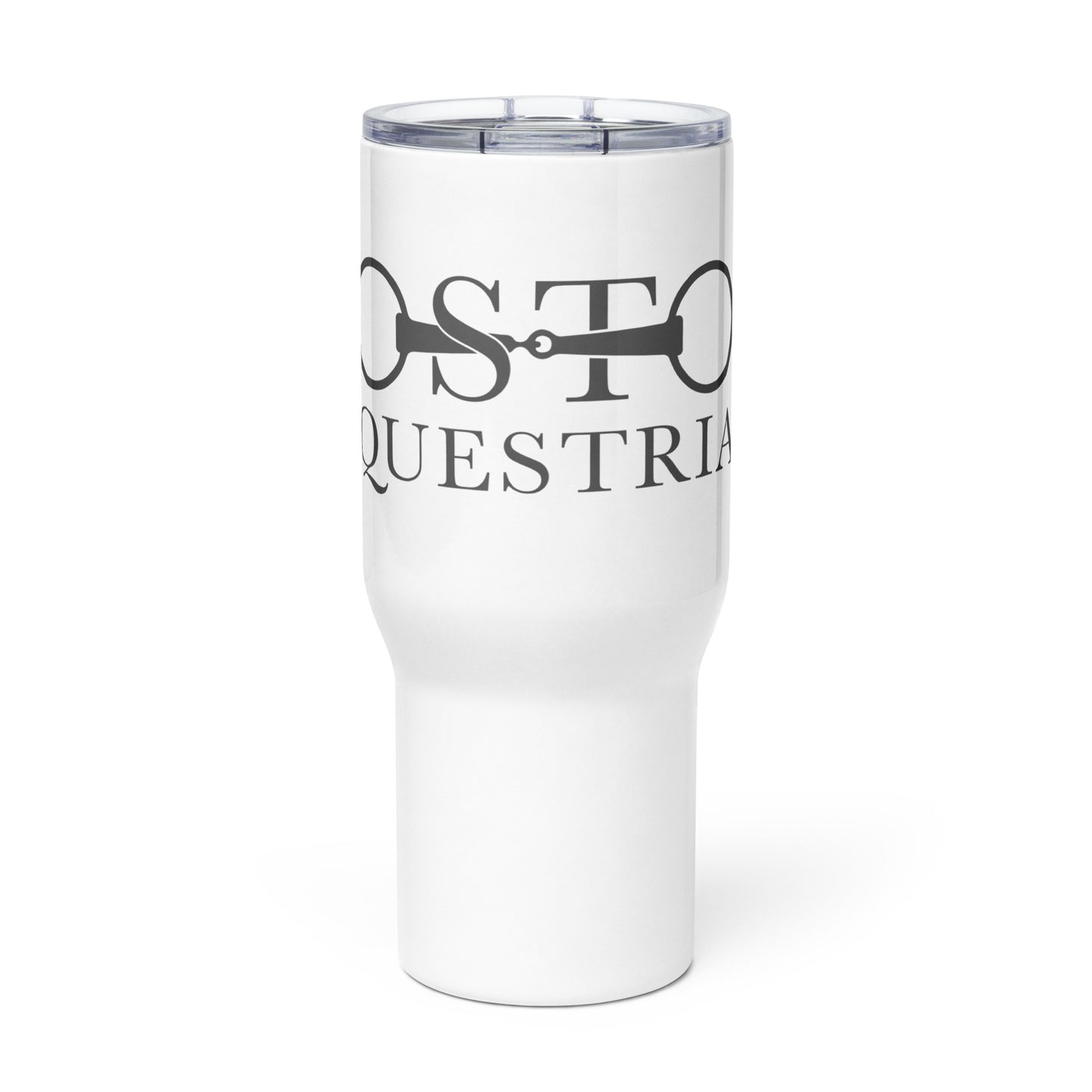 Boston Equestrian Travel mug with a handle