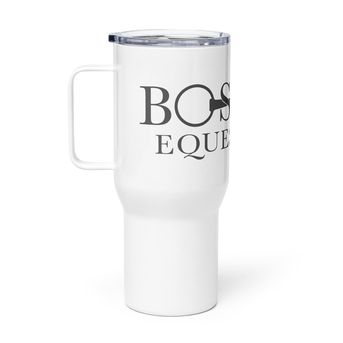 Boston Equestrian Travel mug with a handle